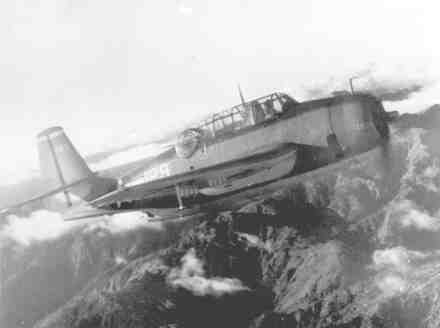 VT-4 Avenger Over Formosa Mountains