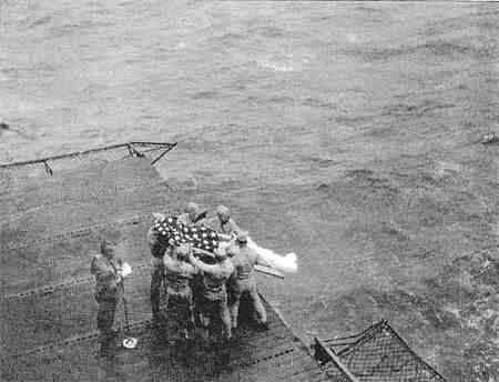 USS Essex - Burial at Sea USS Essex - Burial at Sea