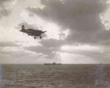 F4U Corsair Takes a Wave-Off