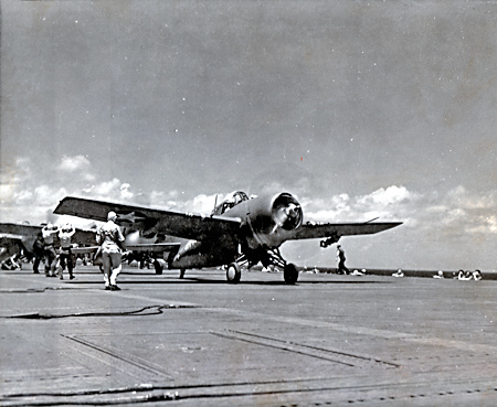 Fighter-Takeoff - USS Ranger - 1941 Fighter-Takeoff - USS Ranger - 1941