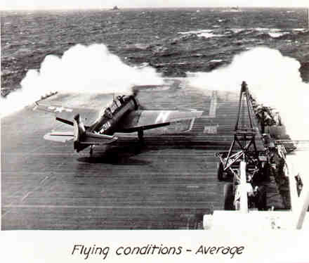 TBM Taking Off USS Essex