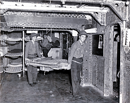 USS Ranger bulkheads - 1942