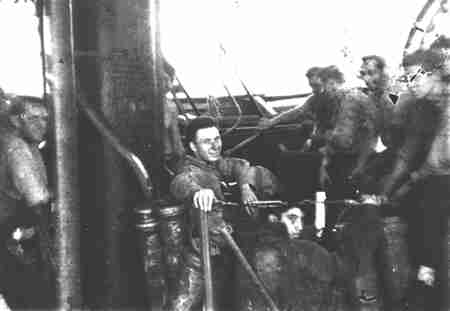 Watson Aboard USS Ingersoll After Rescue